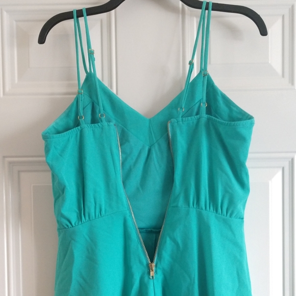 ‼️SOLD‼️ Gianni Bini Embroidered Turquoise Trendy Romper - Picture 8 of 16